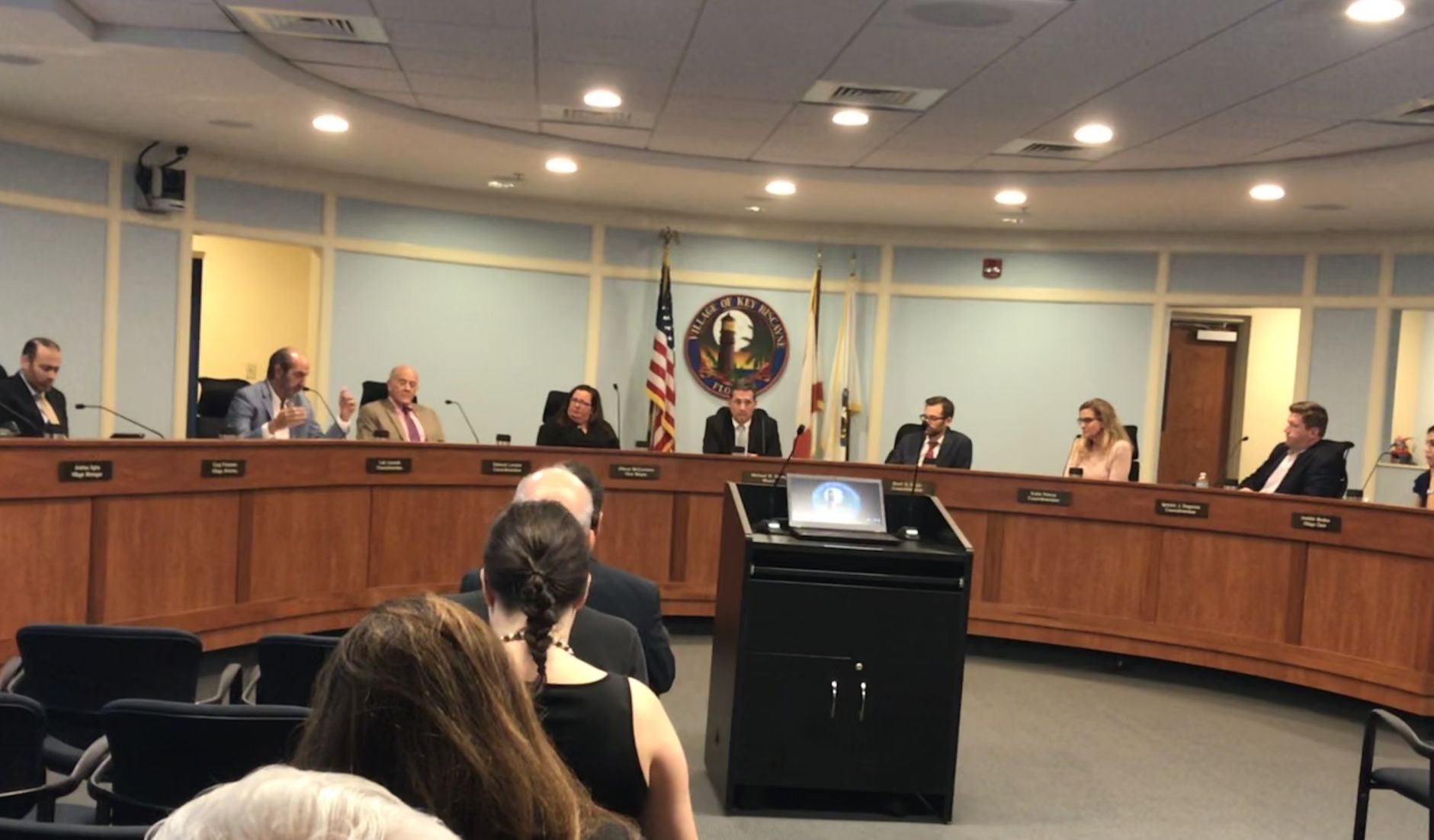 village Council settles in for Tuesday's budget hearing